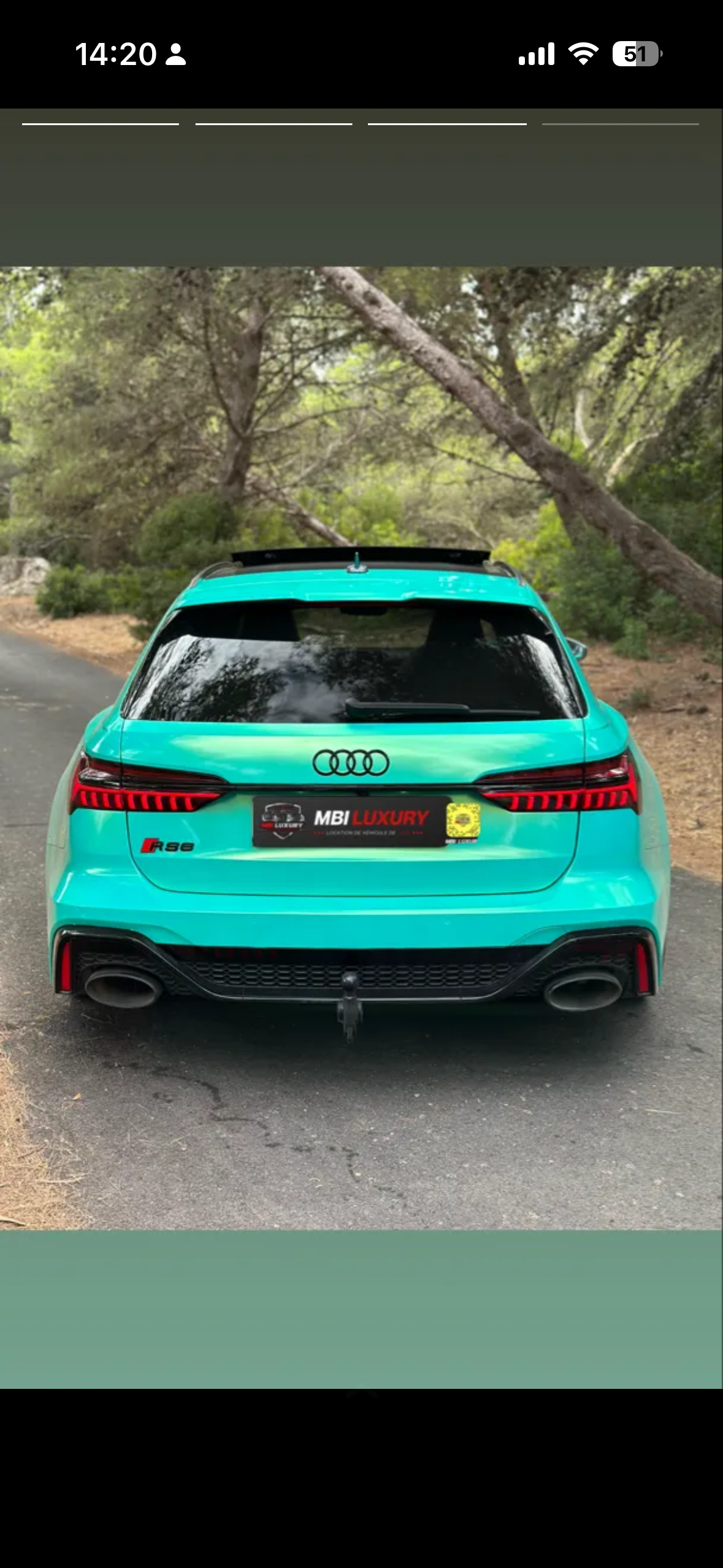Audi RS6 Performance lateral